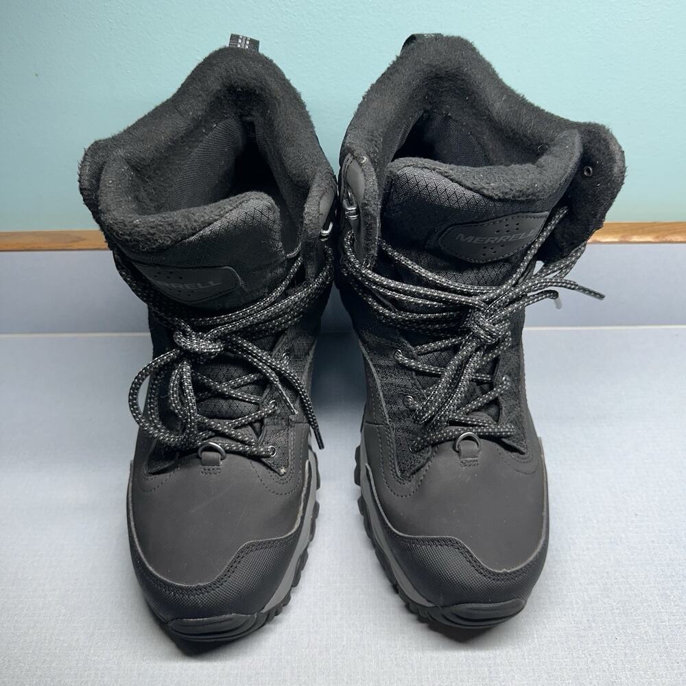 Merrell Thermo Akita Mid W/P Boot‎ J036441 Black Size Men’s 10.5 - Picture 7 of 14